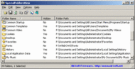 SpecialFoldersView screenshot